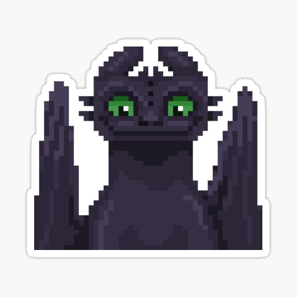 Pixel Toothless