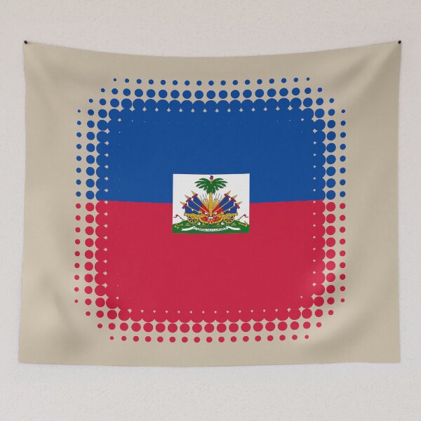 Item preview, Flag of Haiti - Retro designed and sold by pixelinga.