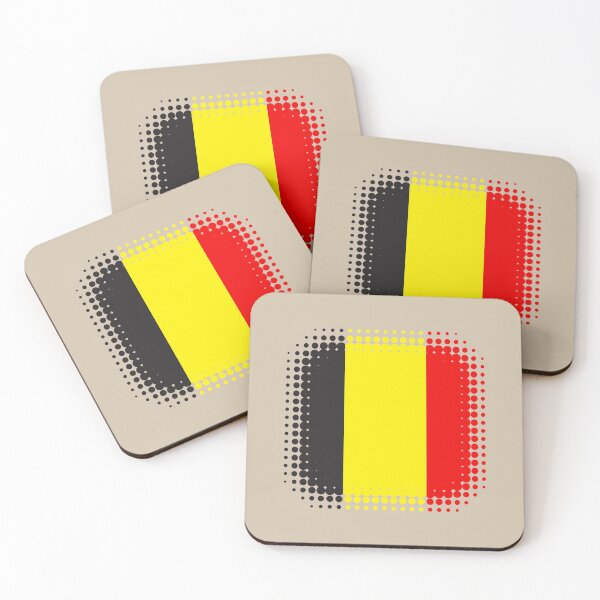 Item preview, Flag of Belgium - Retro designed and sold by pixelinga.