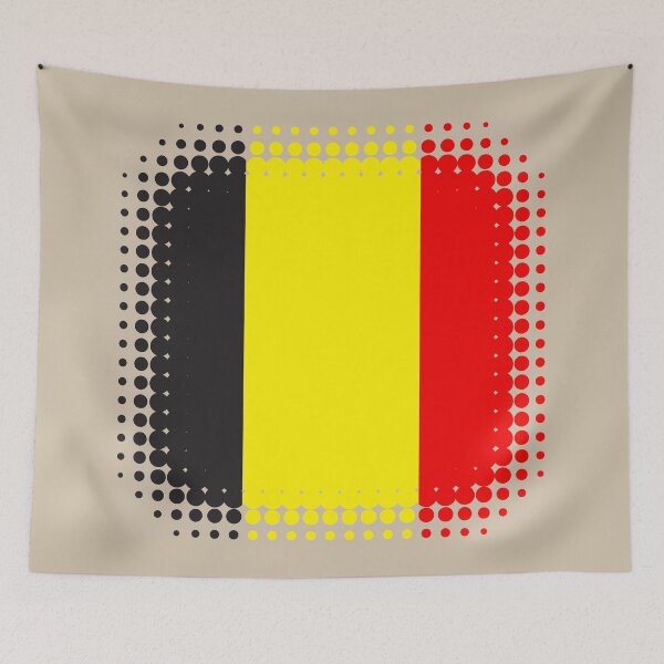 Item preview, Flag of Belgium - Retro designed and sold by pixelinga.