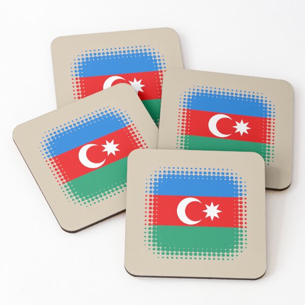 Item preview, Flag of Azerbaijan - Retro designed and sold by pixelinga.