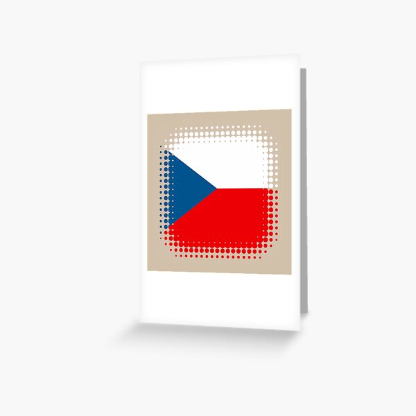 Item preview, Flag of Czech Republic - Retro designed and sold by pixelinga.