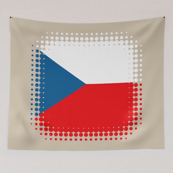 Item preview, Flag of Czech Republic - Retro designed and sold by pixelinga.