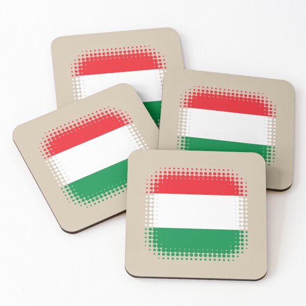 Item preview, Flag of Hungary - Retro designed and sold by pixelinga.