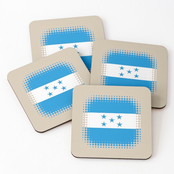 Item preview, Flag of Honduras - Retro designed and sold by pixelinga.