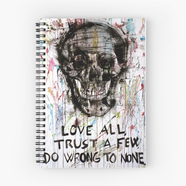 Item preview, SKULL QUOTING WILLIAM SHAKESPEARE designed and sold by lautir.