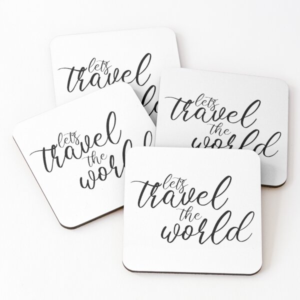 Item preview, Let's travel the world designed and sold by shakeoutfitters.