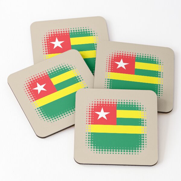 Item preview, Flag of Togo - Retro designed and sold by pixelinga.