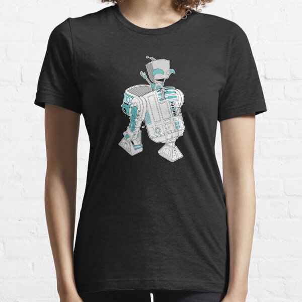 Two little robots - colour version Essential T-Shirt