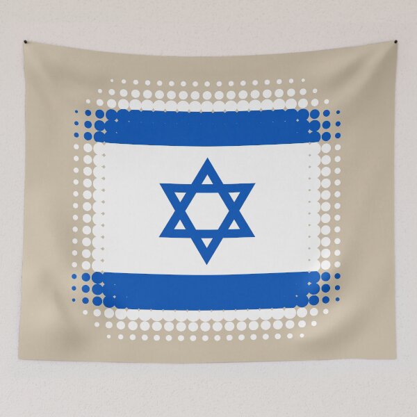 Item preview, Flag of Israel - Retro designed and sold by pixelinga.