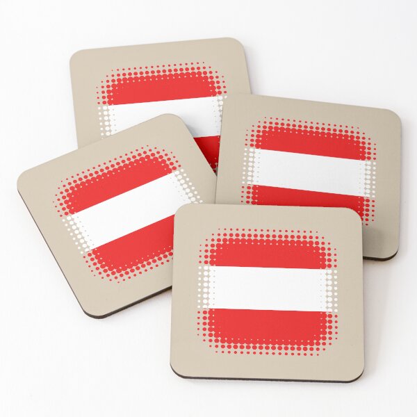Item preview, Flag of Austria - Retro designed and sold by pixelinga.