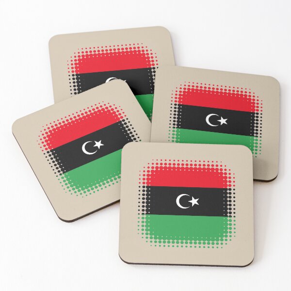 Item preview, Flag of Libya - Retro designed and sold by pixelinga.