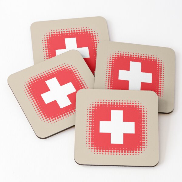 Item preview, Flag of Switzerland - Retro designed and sold by pixelinga.