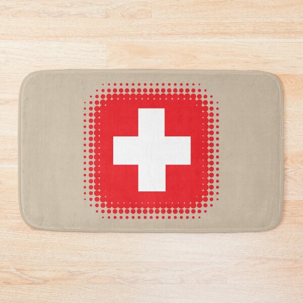 Item preview, Flag of Switzerland - Retro designed and sold by pixelinga.