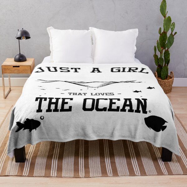 Item preview, Just A Girl That Loves The Ocean designed and sold by Selecttostart.