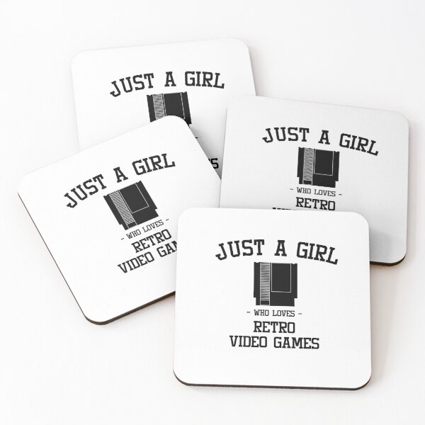 Item preview, Just A Girl Who Loves Retro Video Games designed and sold by Selecttostart.
