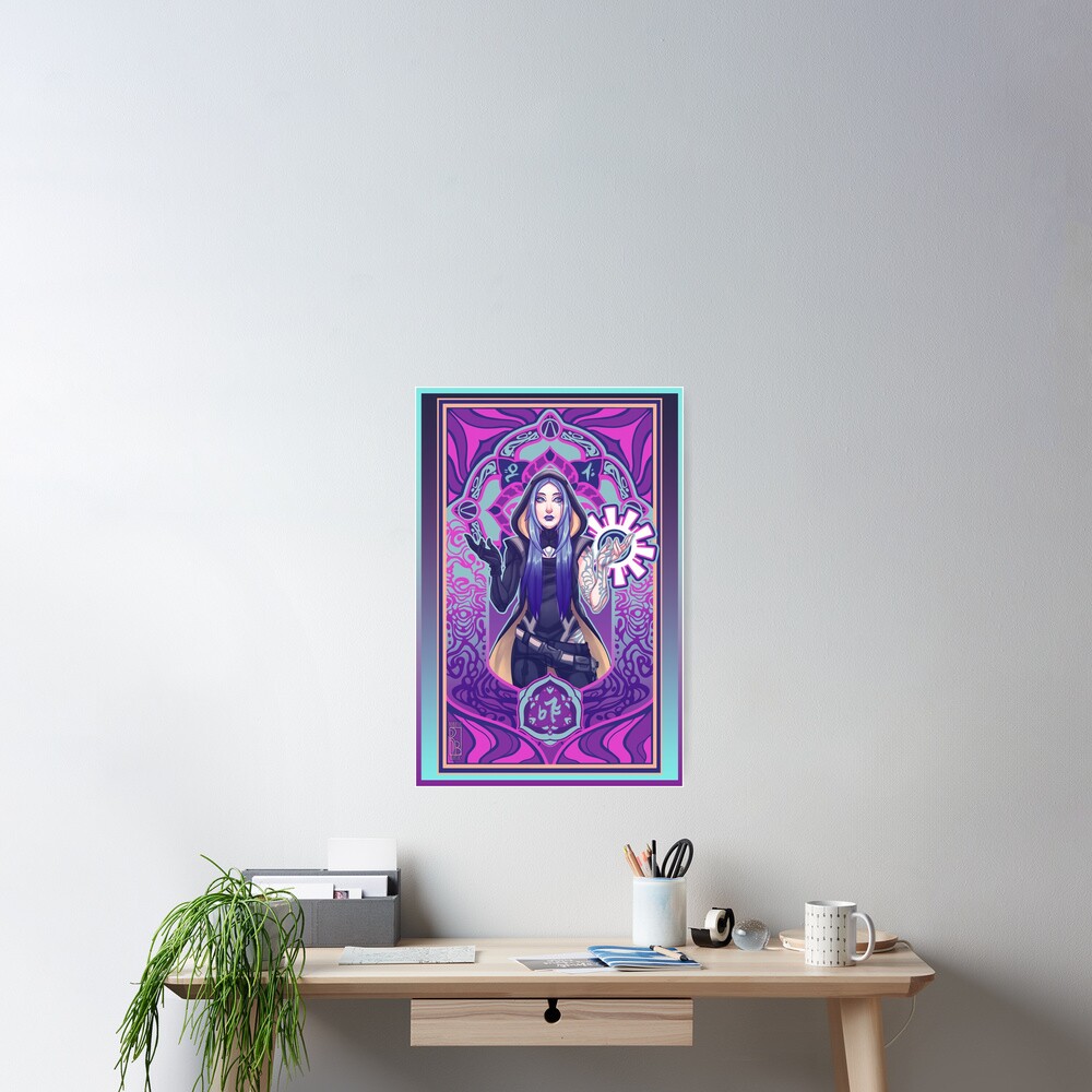 Psychedelic Maya Poster