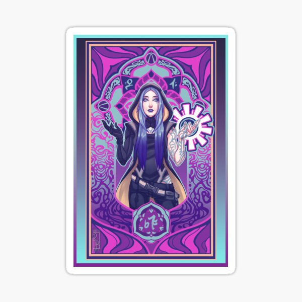Psychedelic Maya Sticker