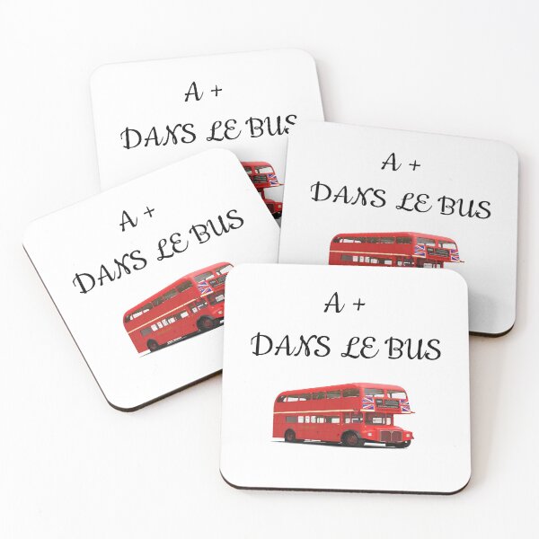 Item preview, Funny quote: A + ON THE BUS designed and sold by NewDesignFR.
