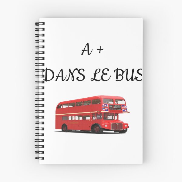 Item preview, Funny quote: A + ON THE BUS designed and sold by NewDesignFR.
