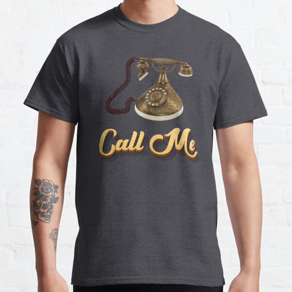 VINTAGE ORNATE FRENCH STYLE ROTARY PHONE Classic T-Shirt