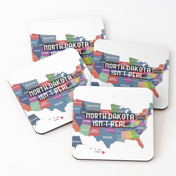 Item preview, North Dakota isn't real designed and sold by katmk.