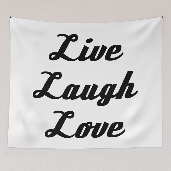 Item preview, Typography - Live Laugh Love _032 designed and sold by shirtdesigner.