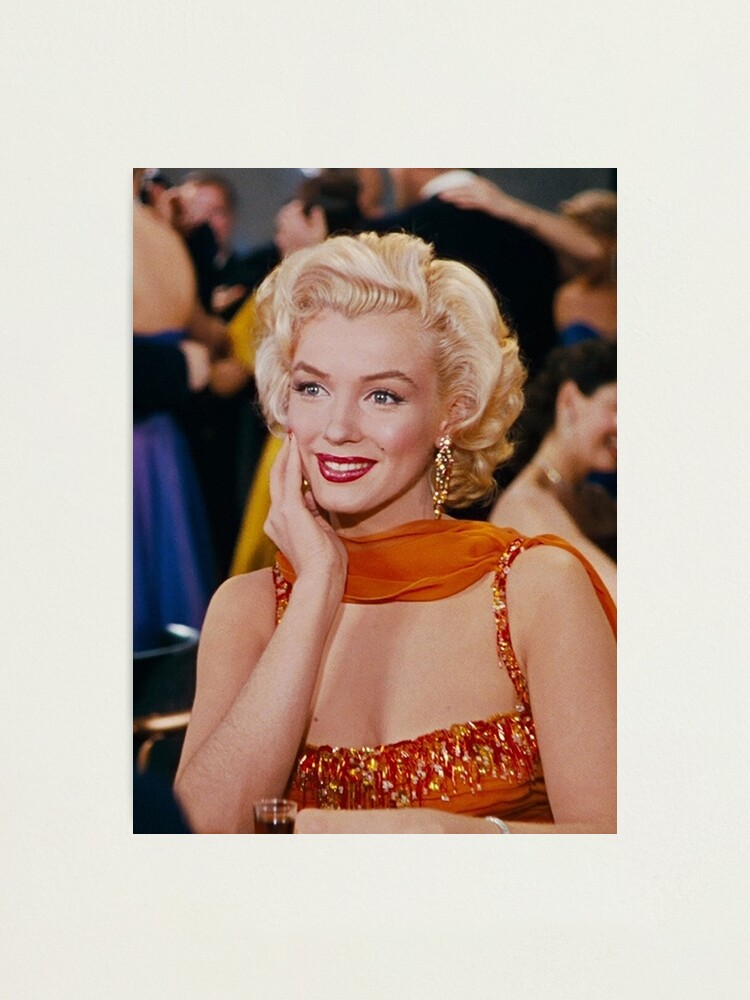 Fine Art Print Gentlemen Prefer Blondes / Marilyn Monroe (Retro Movie)