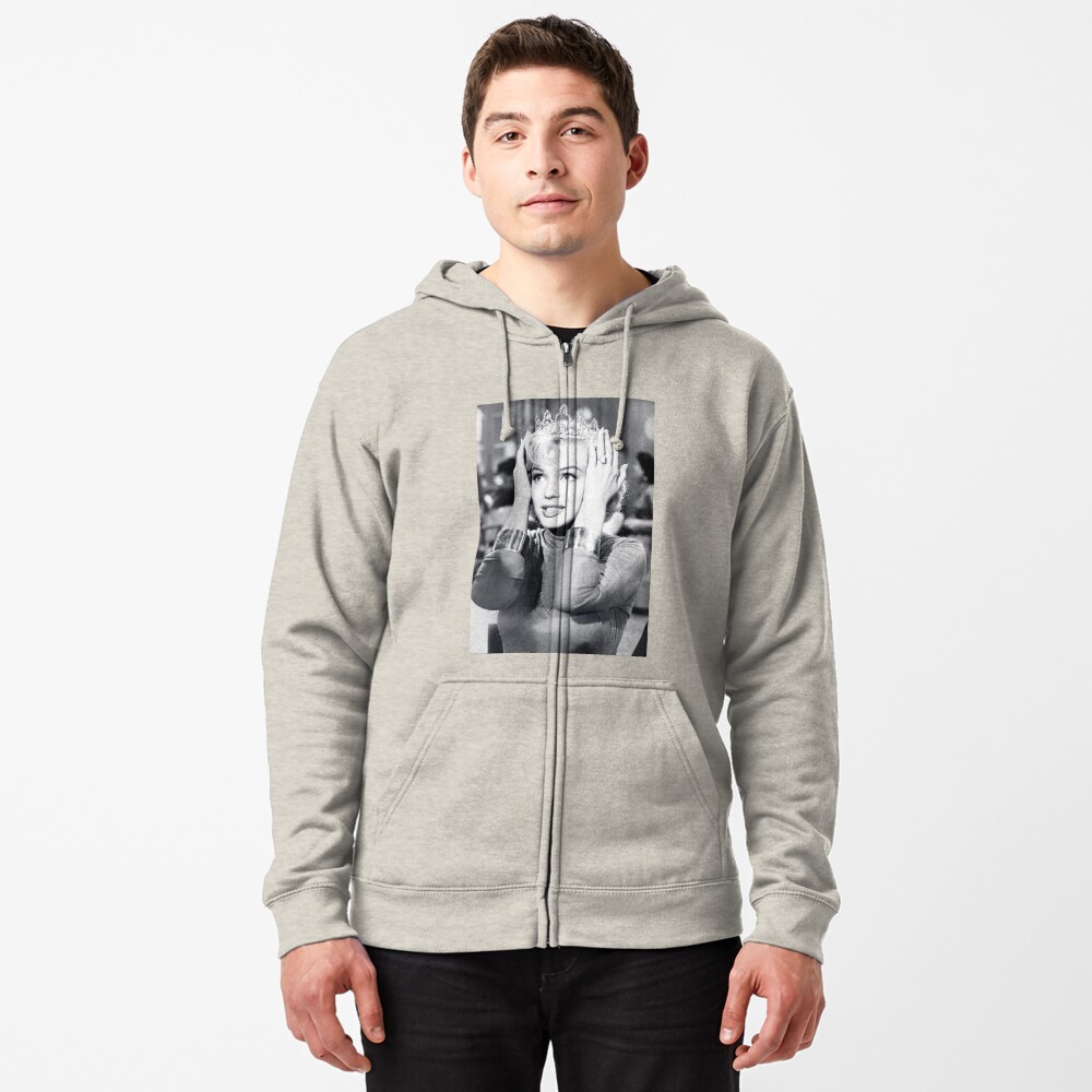 Item preview, Zipped Hoodie designed and sold by trinaqm.