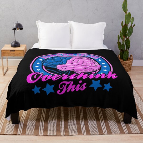 Item preview, Funny Hang On Let Me Overthink This Thinking Pun designed and sold by perfectpresents.