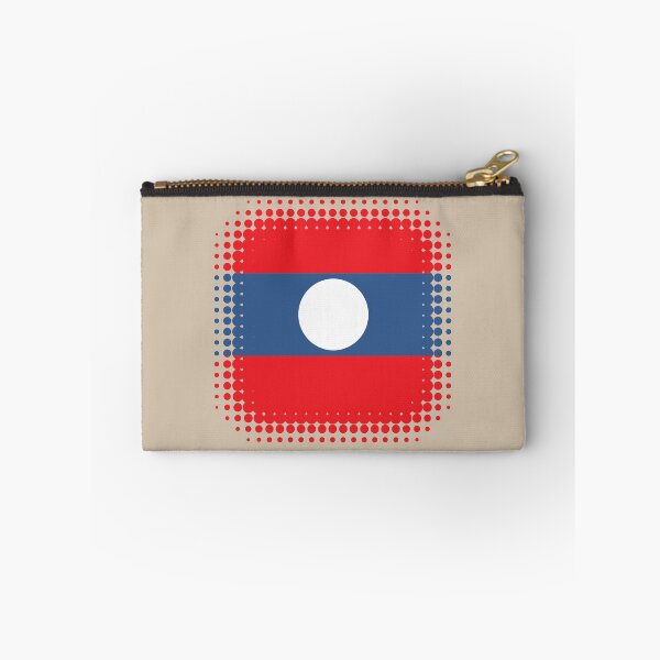 Item preview, Flag of Laos - Retro designed and sold by pixelinga.