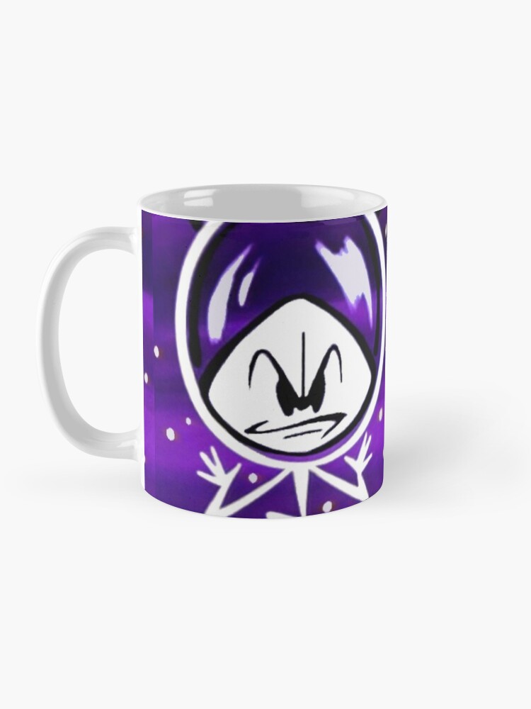 Alternate view of Colonel Bleep In Retro Outer Space. Mug