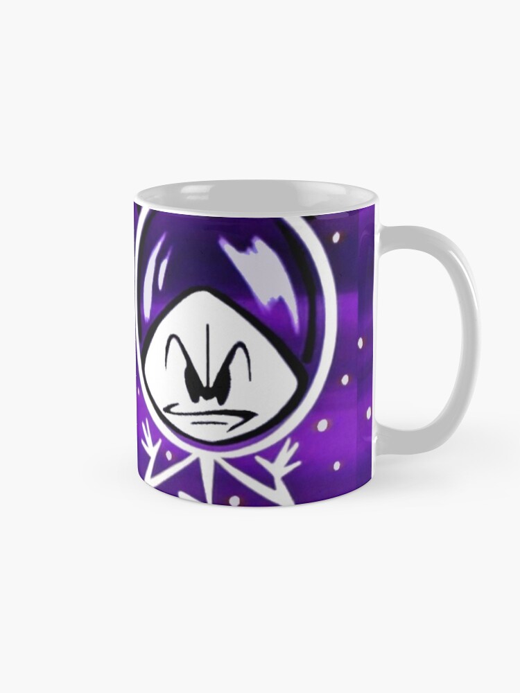 Alternate view of Colonel Bleep In Retro Outer Space. Mug