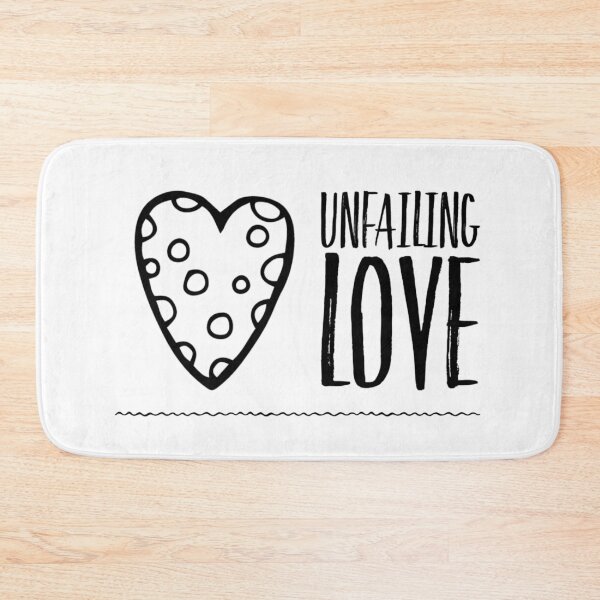 Item preview, Unfailing Love Big Spotted Heart, Psalm 136:26 designed and sold by bugtalk.