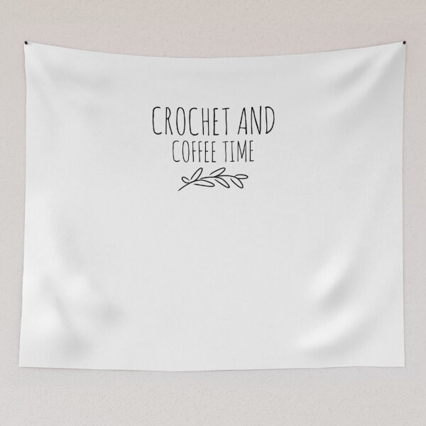 Item preview, Funny Crochet Gift - Gift For Crochet Lovers - Crochet And Coffee Time designed and sold by Galvanized.