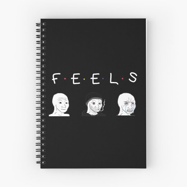 Item preview, Doomer Wojak Feels Friends Parody designed and sold by Joepseudo.