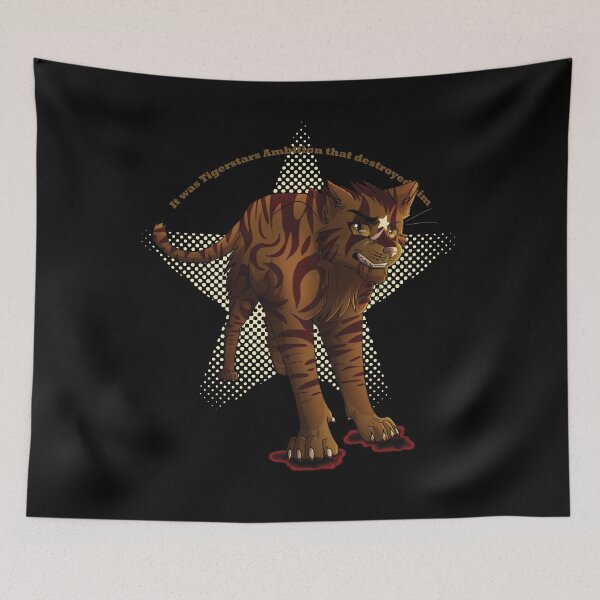 Item preview, Tigerstar Warrior Cats fanart for Warriors lovers designed and sold by Cheeky Companions.
