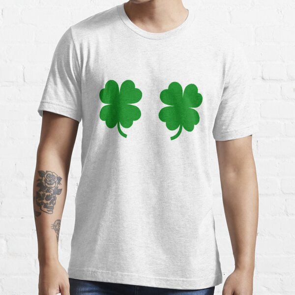 St. Patrick's Day T-shirt - Clover Boobs – POP ATL