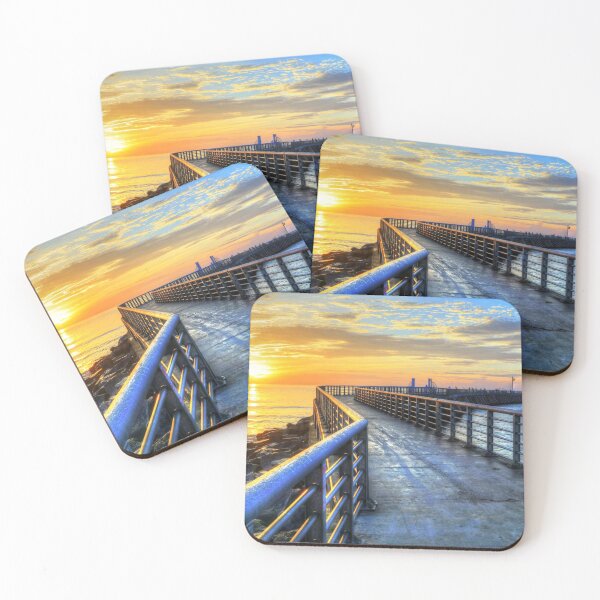 Item preview, Sebastian Inlet Pier Along Melbourne Beach designed and sold by CarolRMontoya.