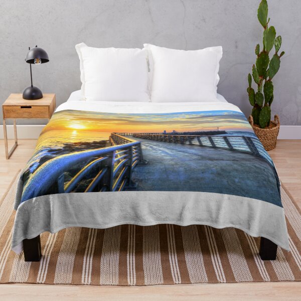Item preview, Sebastian Inlet Pier Along Melbourne Beach designed and sold by CarolRMontoya.