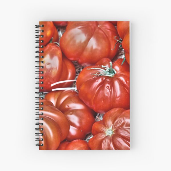Big Red Tomatoes Spiral Notebook