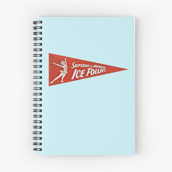 Item preview, Vintage Ice Follies Souvenir Pennant designed and sold by FuzzyHoney.