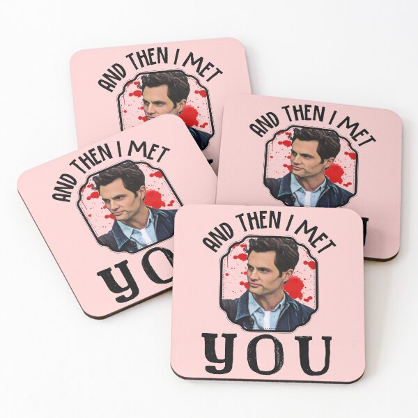 Item preview, And then I met you glass box Joe Goldberg Netflix you series fan penn badgley designed and sold by tiffanator606.