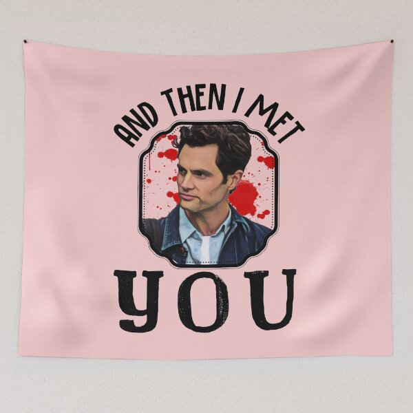Item preview, And then I met you glass box Joe Goldberg Netflix you series fan penn badgley designed and sold by tiffanator606.