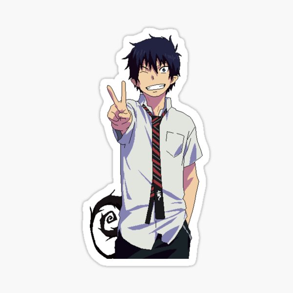 ao no exorcist stickers for sale redbubble