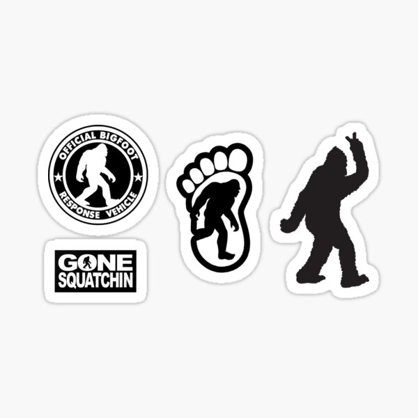 Bigfoot Stickers Sticker