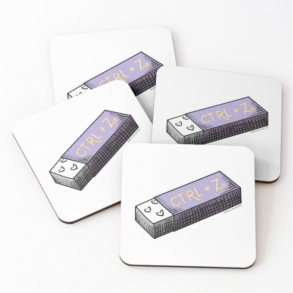 Item preview, CTRL + Z Eraser designed and sold by SarahSellersArt.