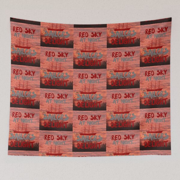 Item preview, Red sky at night designed and sold by DivineTiffany.