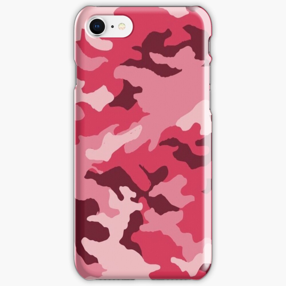 "Pink Camo" iPhone Case & Cover by Peanuthing Redbubble