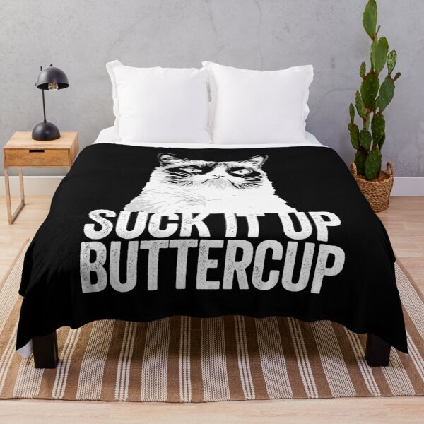 Item preview, SUCK IT UP BUTTERCUP designed and sold by Teeter-Totter.